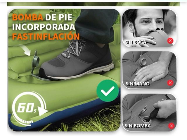 2 Colchonetas Camping Yuzonc Ultraligeras