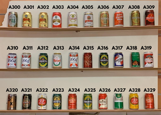 Lattine di birra da collezione