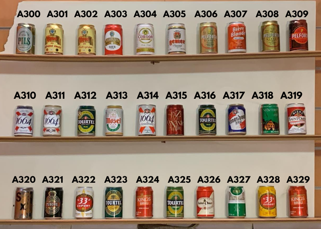 Lattine di birra da collezione