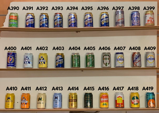 Lattine di birra da collezione