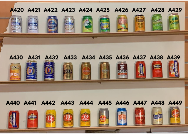 Lattine di birra da collezione