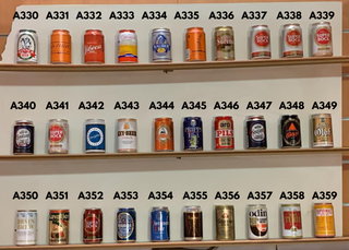 Lattine di birra da collezione