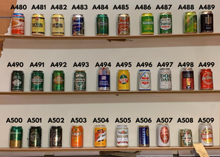 Lattine di birra da collezione