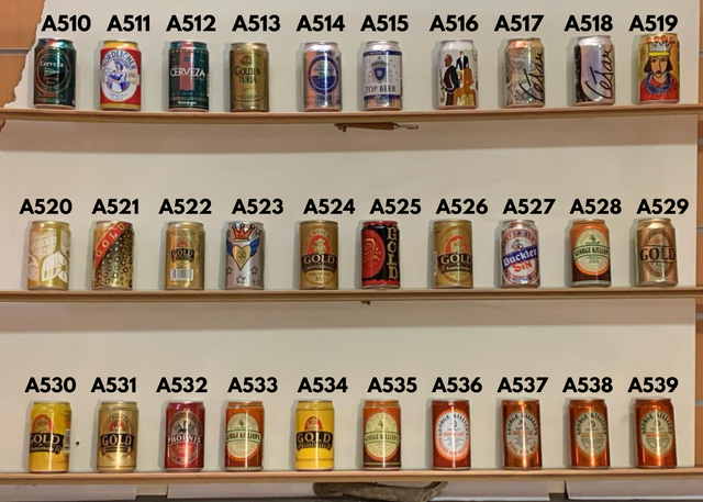 Lattine di birra da collezione