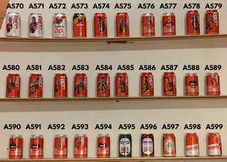 Lattine di birra da collezione