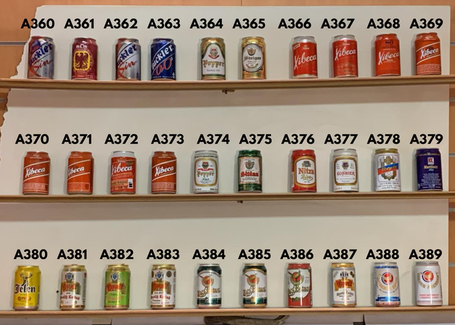 Lattine di birra da collezione