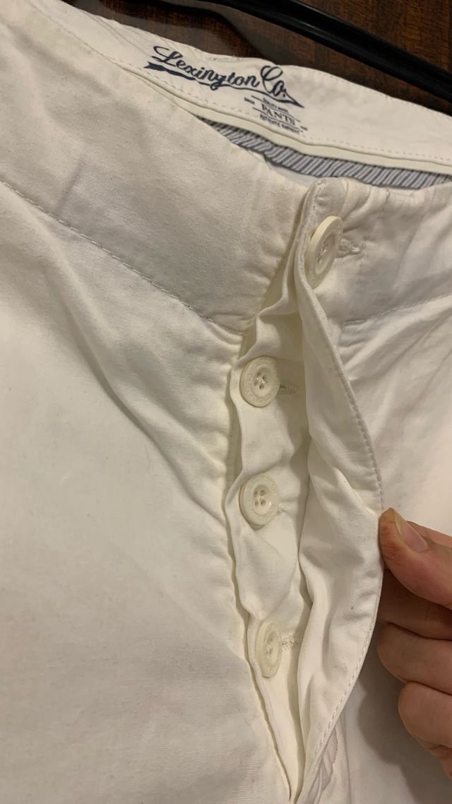 Pantalón Lexington blanco hombre (American)