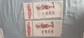 2 Delantales IBERMODA blancos