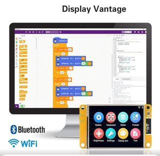 Pantalla táctil 2.8" WiFi Bluetooth