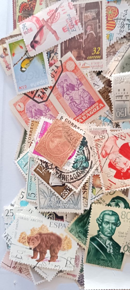 650 Sellos España: Usados y Variados