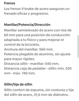 Bicicleta Plegable BTWIN 2 unidades