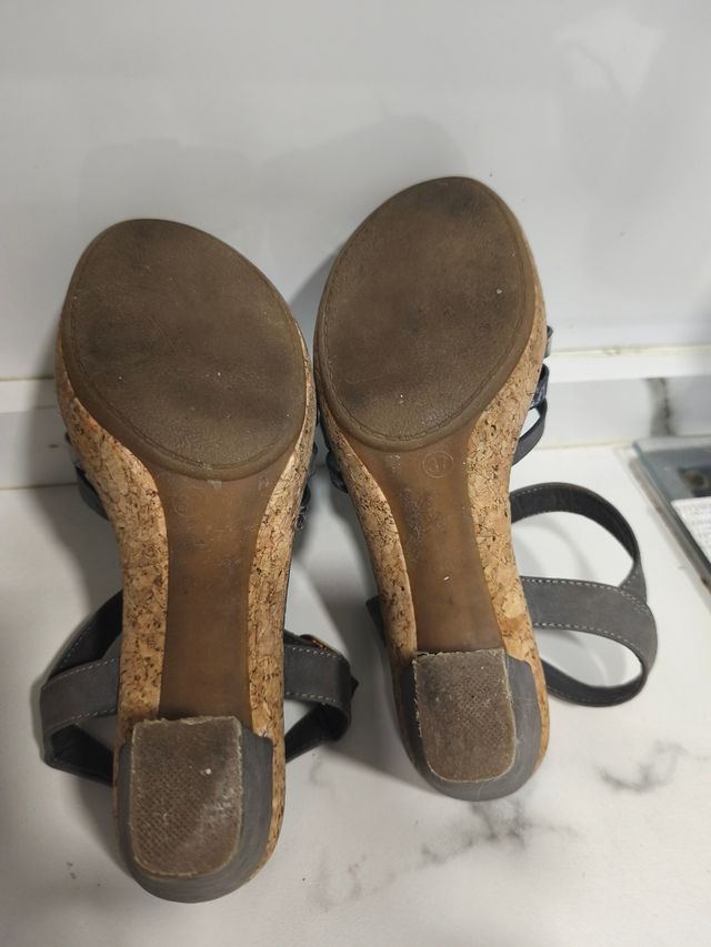 Sandalias gries Di Fontana