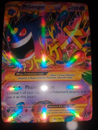 Mega Gengar EX - Carta Pokémon