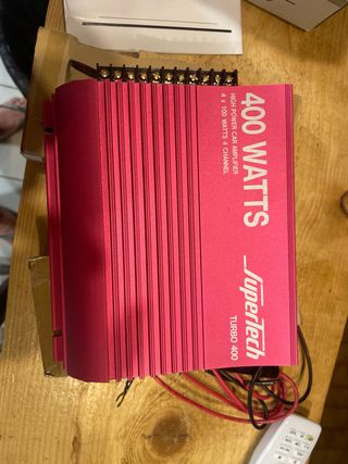 Amplificador automovel Supertech Turbo 400