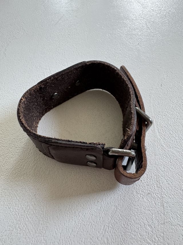 Bracciale Fossil in Pelle Marrone