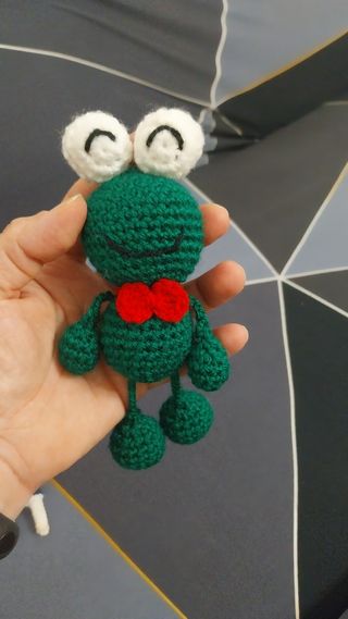Rana amigurumi