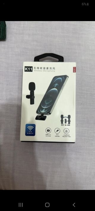 Micrófono inalámbrico K11 para iPhone