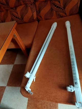 Brazos de toldo abatible blancos - 2uds