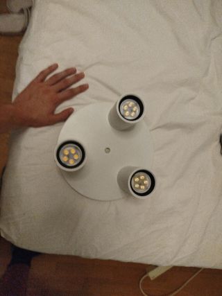 Lámpara techo moderna 3 luces