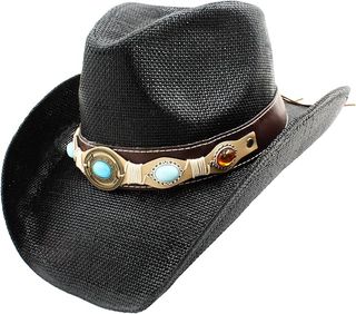 Sombrero Vaquero Western Cowboy Country Negro