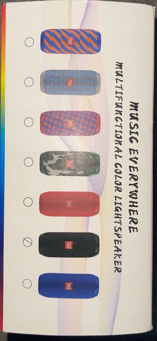 Altavoz Portátil T&G TG-17