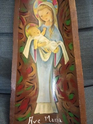 Teja Virgen María - Decorativa