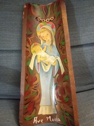 Teja Virgen María - Decorativa