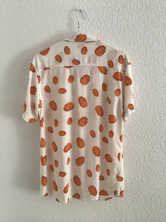 Camicia Tiwel a stampa arancione