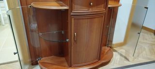 Mueble recibidor con espejo