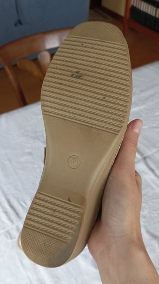 Mocasines tipo cuña