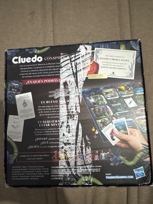 Cluedo Conspiración - Juego de Mesa