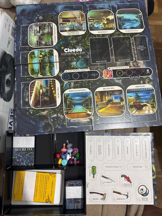 Cluedo Conspiración - Juego de Mesa