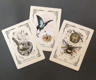 Baraja Oráculo Bruja Verde Ilustra Sarah Richard