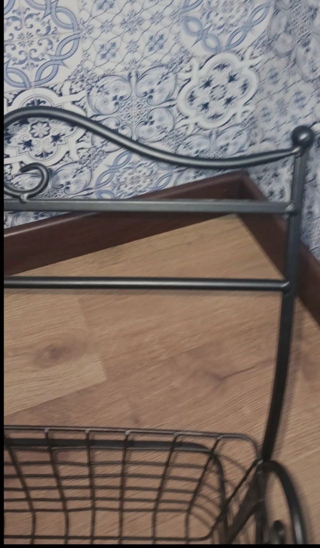 Revistero forja negro - Decorativo