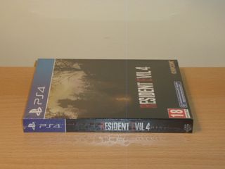 RESIDENT EVIL 4 STEELBOOK EDITION Ps4 PRECINTADO