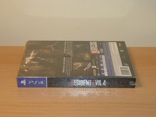 RESIDENT EVIL 4 STEELBOOK EDITION Ps4 PRECINTADO