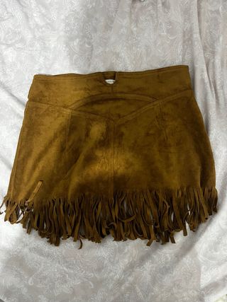 Mini Falda Pull Bear Marrón