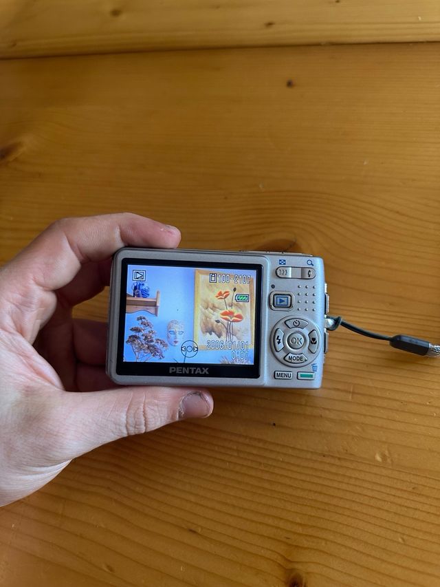 Digicam Pentax Optio A20 - Cámara compacta en caja