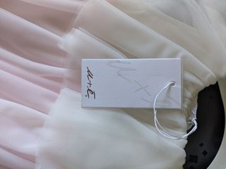 Vestito bimba tulle rosa chiaro