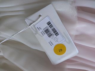 Vestito bimba tulle rosa chiaro
