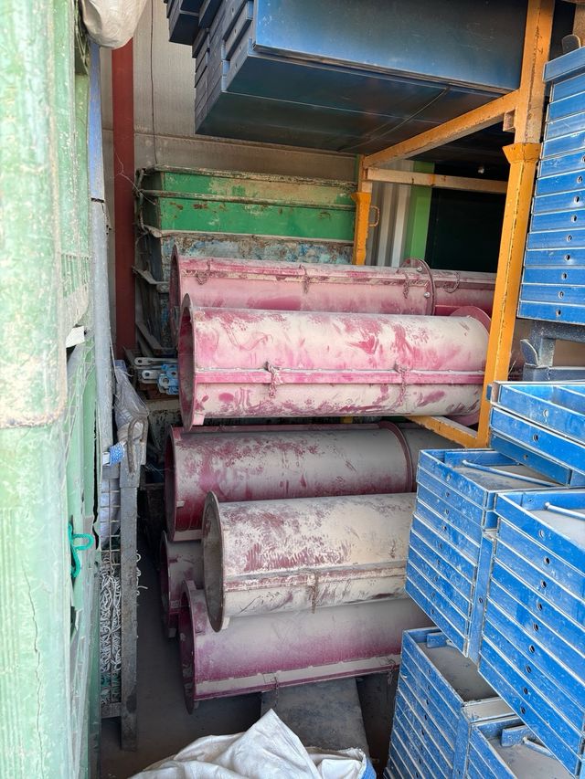 Chapas pilares redondos usados de todas las medida