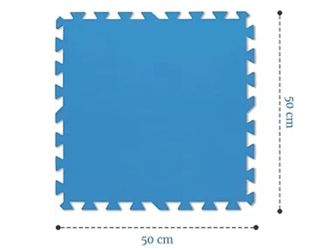 Suelo piscina azul - 50x50cm