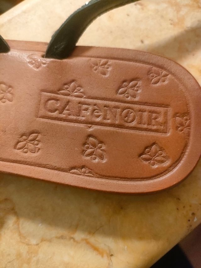 Sandali gioiello neri marroni