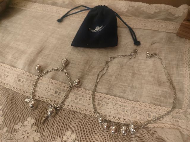 Set Swarovski: collana e bracciale