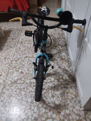 Bicicleta niña 16" negra