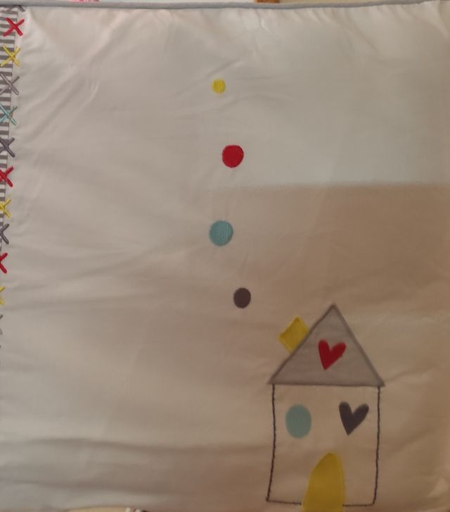 Gran lote cuna + trona bebé - regalo sábanas