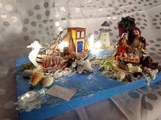 Presepe marino artigianale