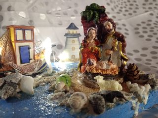 Presepe marino artigianale
