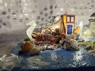 Presepe marino artigianale