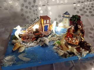 Presepe marino artigianale